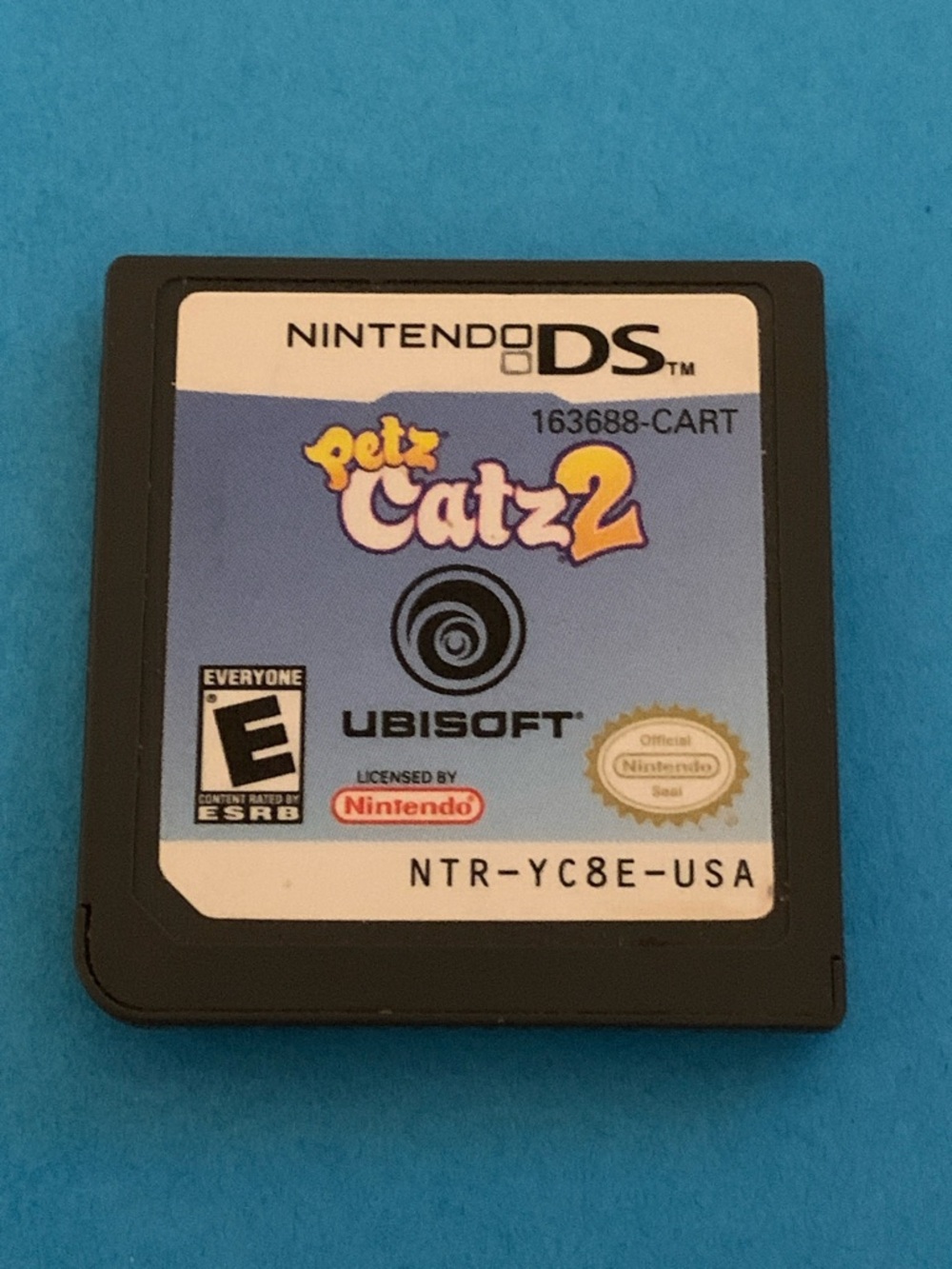 Nintendo DS Petz Catz 2 Game Cartridge - Blue Label